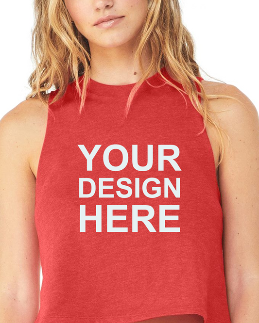 Bella+Canvas 6682 Women's Racerback Crop Tank