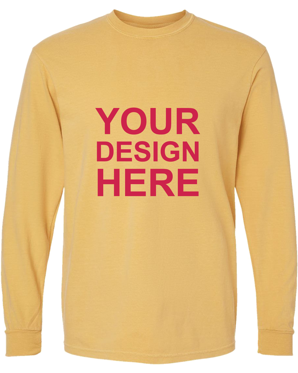 Comfort Colors 6014 Garment-Dyed Heavyweight Long Sleeve T-Shirt