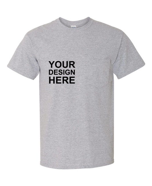 Gildan 5300 Heavy Cotton Pocket T-Shirt