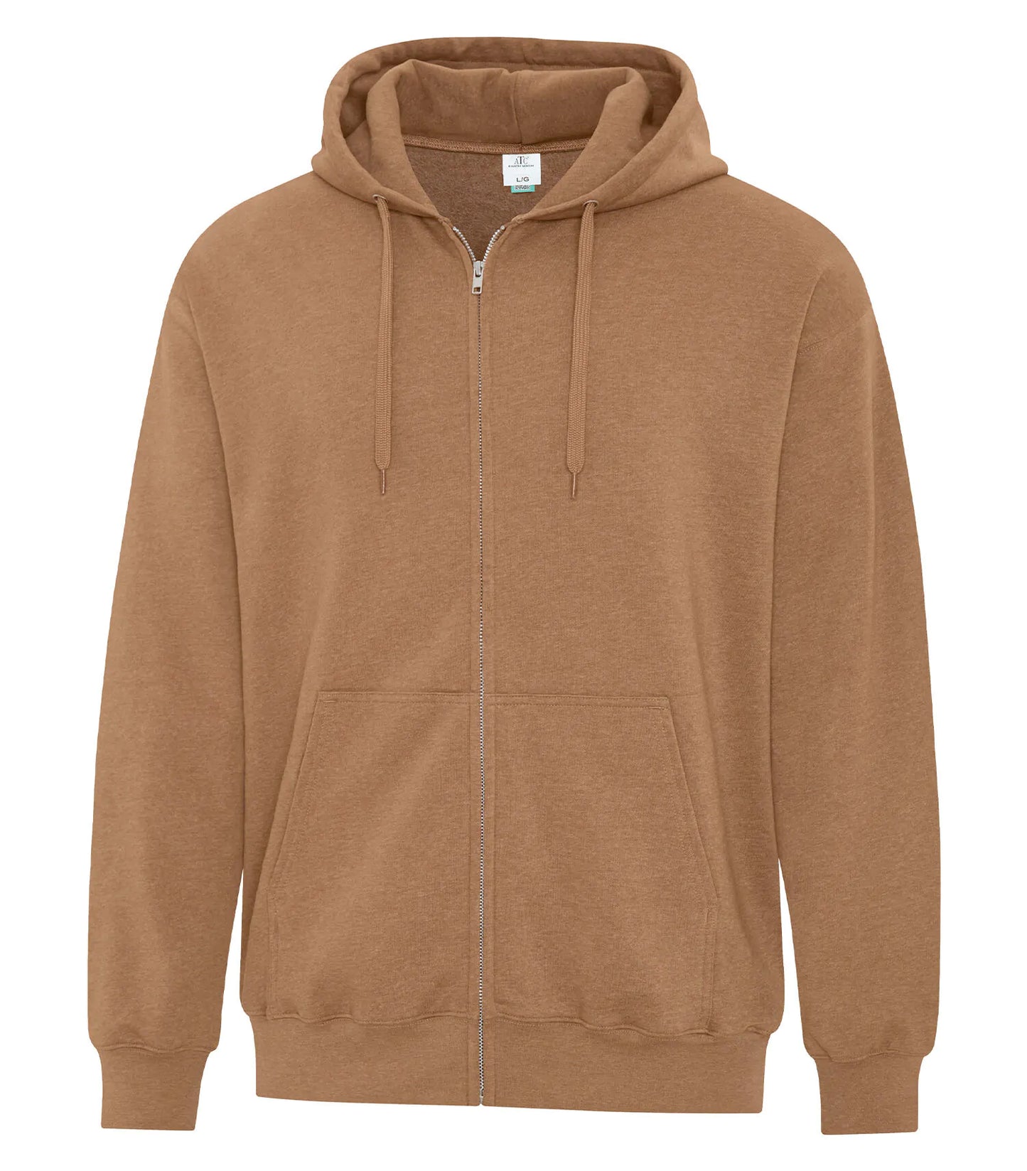 Earth wash® Tourbillion Fleece Full Zip Hoodie