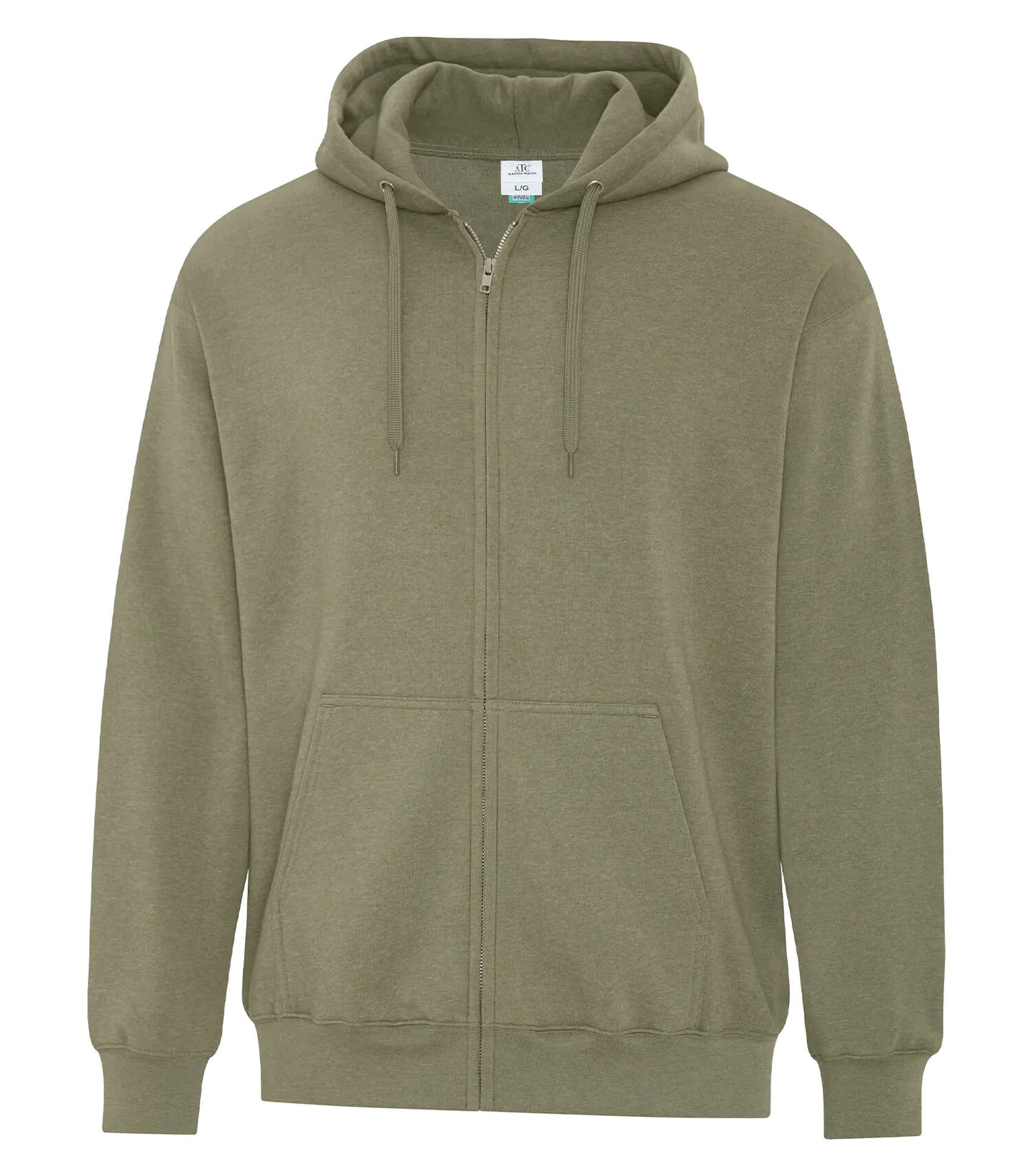 Earth wash® Tourbillion Fleece Full Zip Hoodie