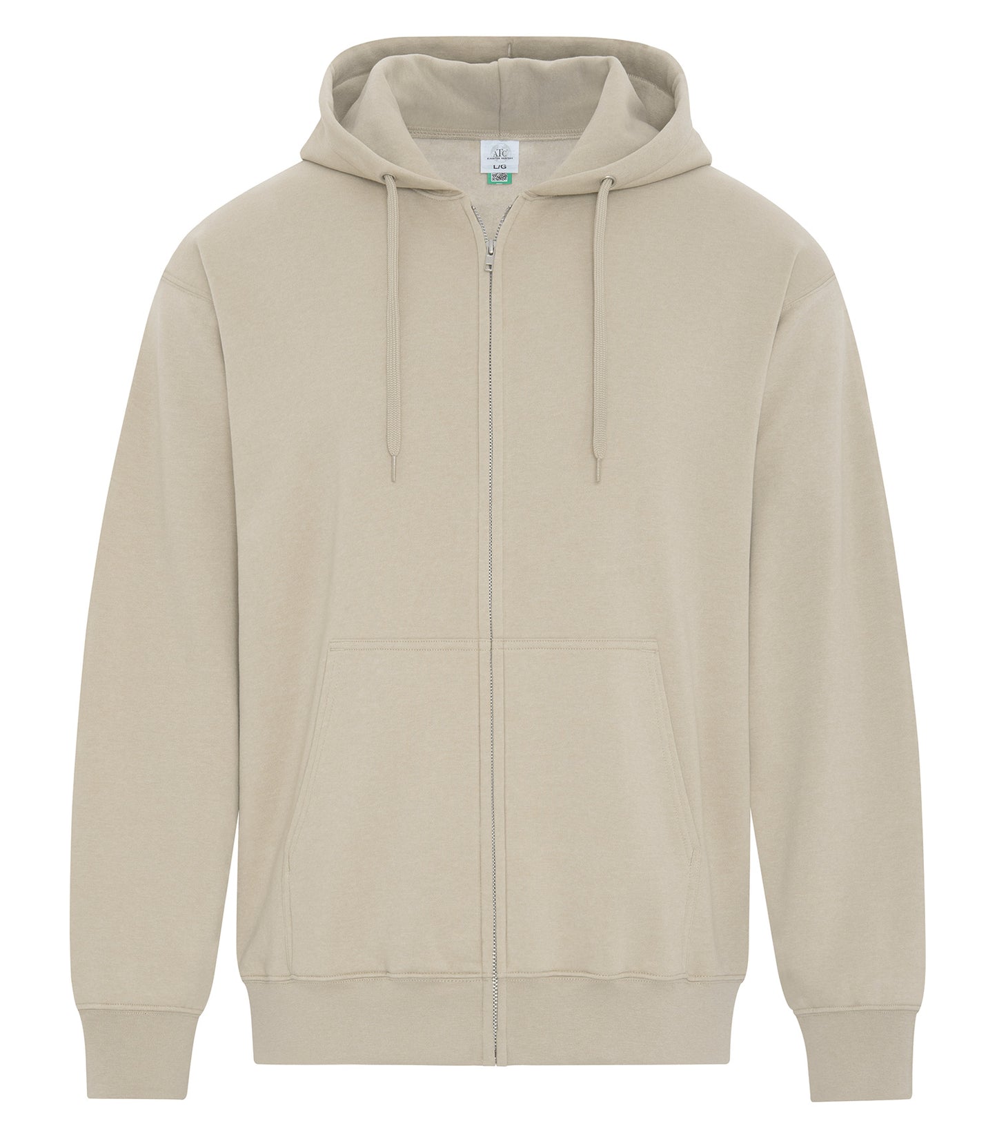 Earth wash® Tourbillion Fleece Full Zip Hoodie