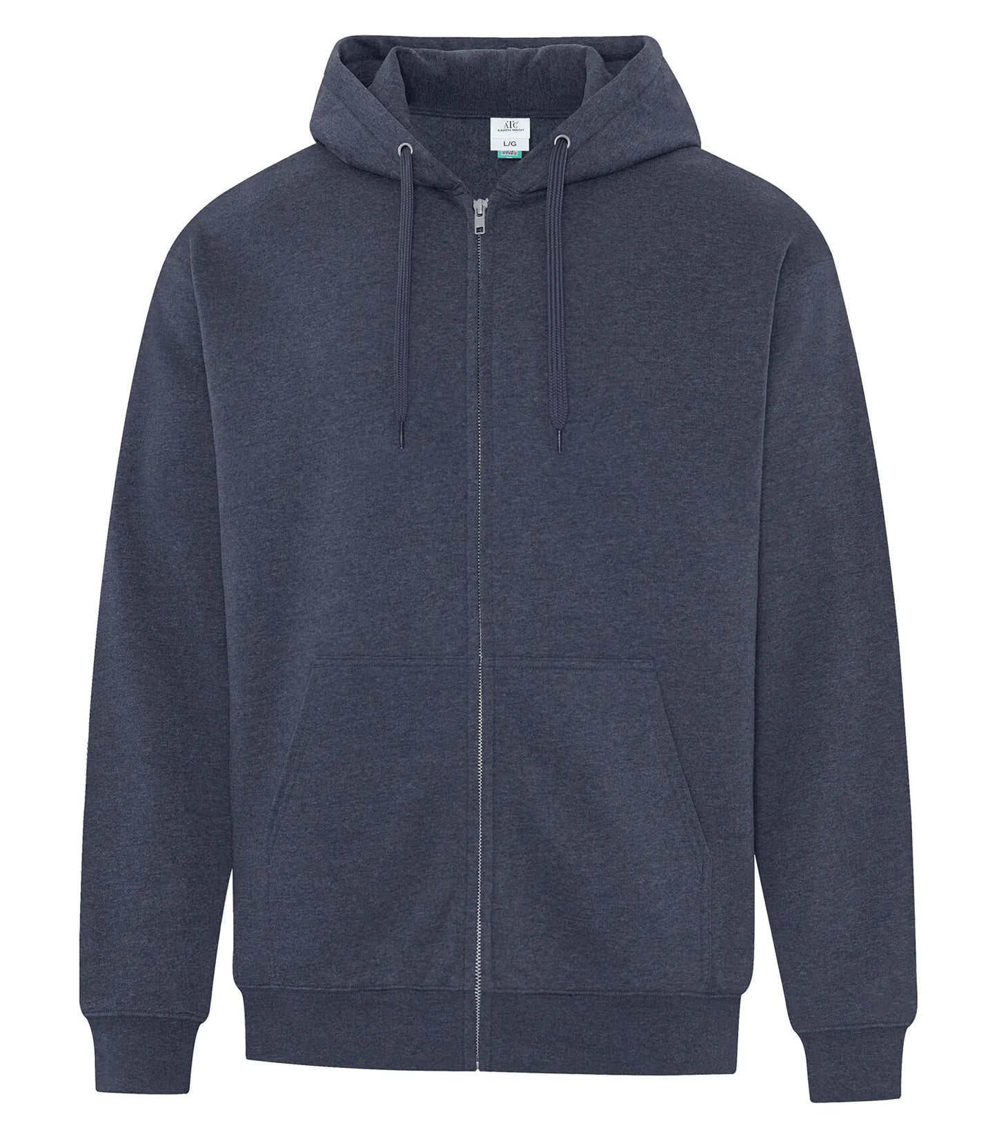 Earth wash® Tourbillion Fleece Full Zip Hoodie