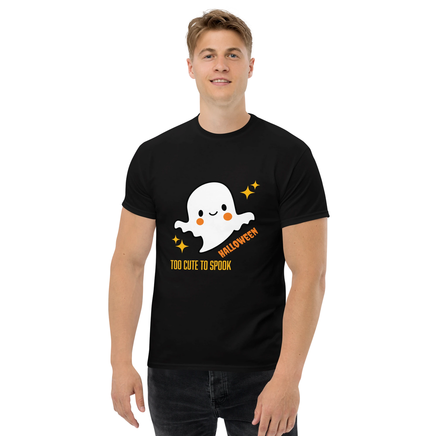 Too Cute To Spook - Black T-shirt
