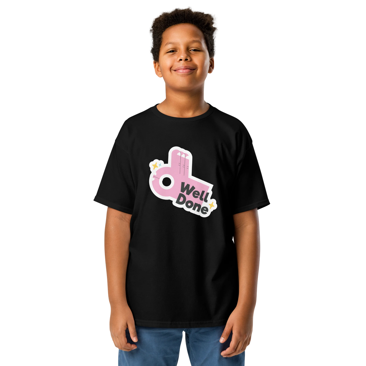 Well Done - Yellow Youth T-shirt