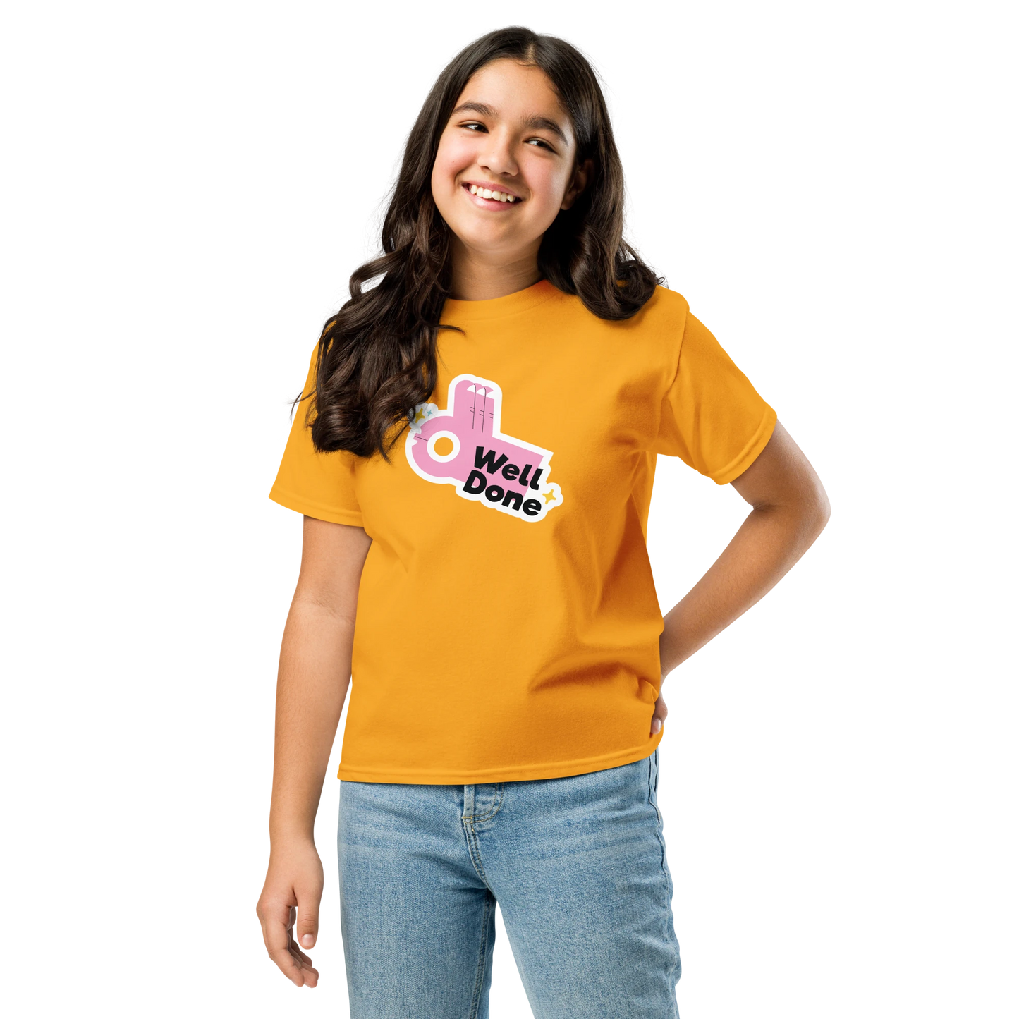Well Done - Yellow Youth T-shirt