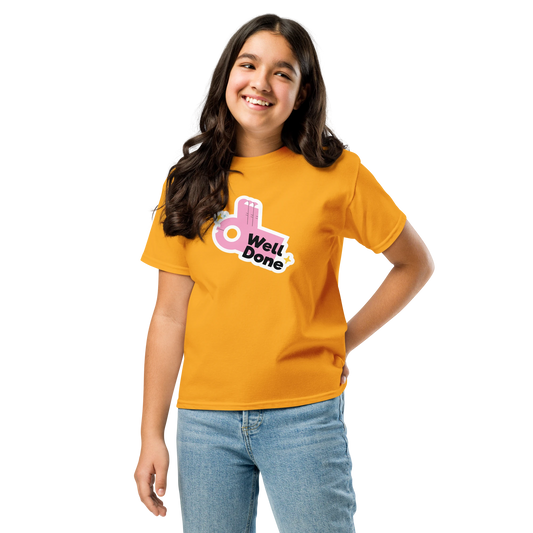 Well Done - Yellow Youth T-shirt