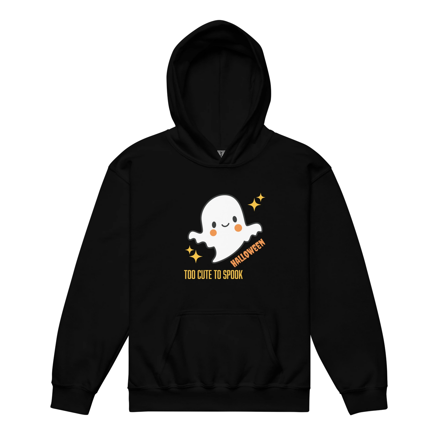 Too Cute To Spook- Black Hoodie
