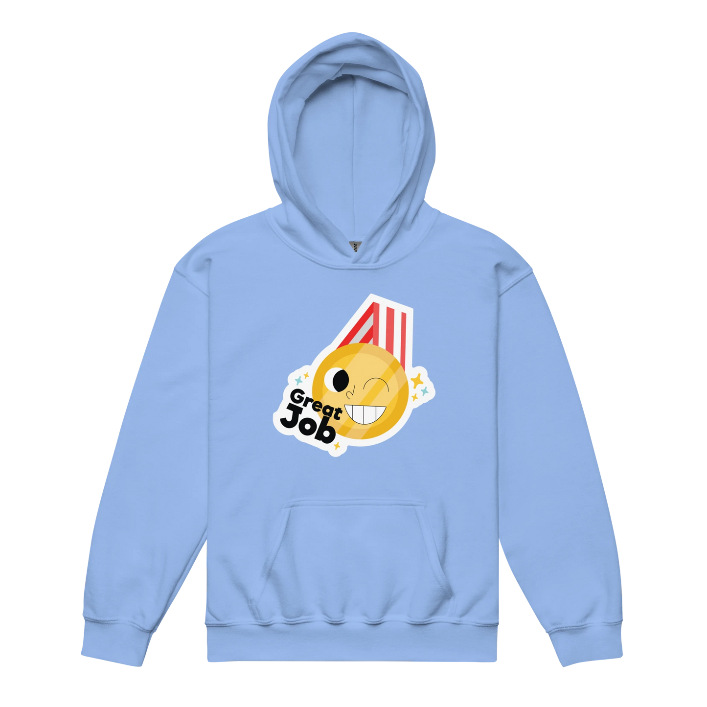 Great Job Carolina Blue Hoodie